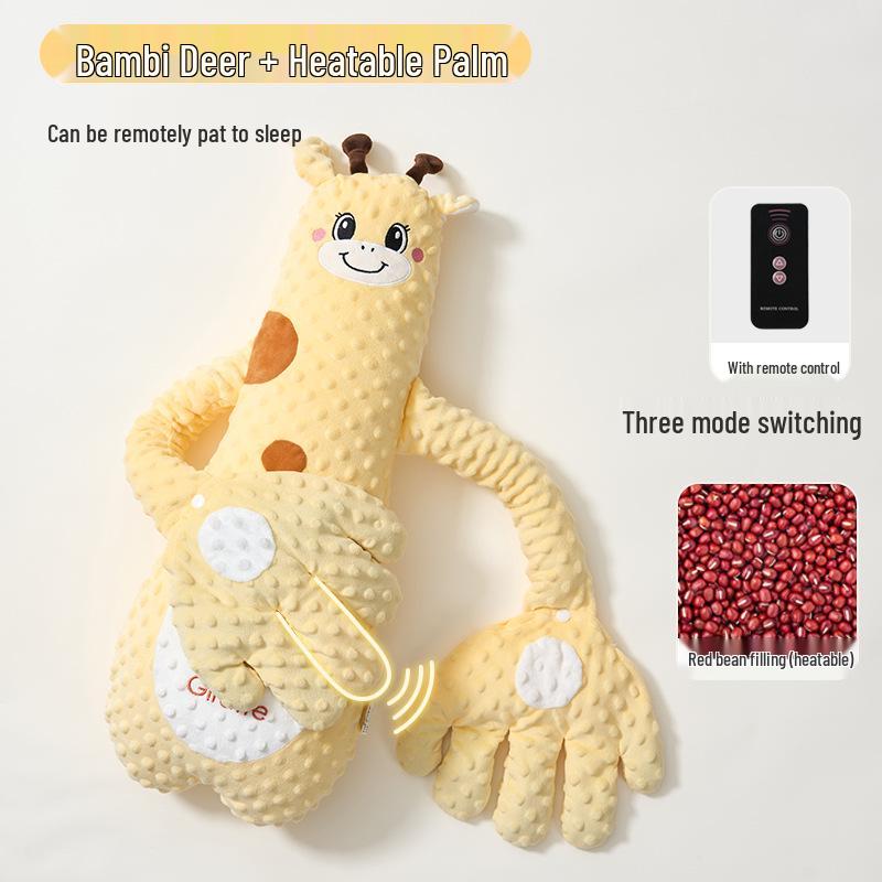 Almohada Calmante para Dormir de Bebé – Cojín de Confort Anti-Sobresaltos para Acariciar Suavemente y Abrazar