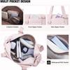 Gym Bag Large Travel Duffel Bag for Women Water-Resistant Sport Bags with Wet Pocket Fitness Training Bag Luggage Bag
