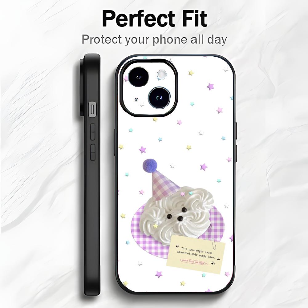 Simpelt Rent Design Frisk Sød Kunst Telefoncover Telefoncover Blød Emballage Letvægt Til iPhone17 16 15 14 13ProMax
