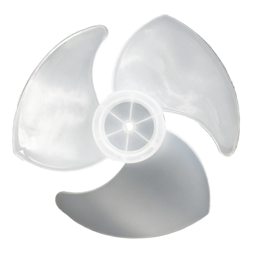 D hole Mount Fan Blade for Turbo Floor Fan PVC 3-Blade Air Circulation Replacement Compatible with Common Models