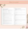 A5 Wedding Planning Notebook with Natural Pages and Hardcover