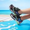 Anta Anti-Slip Wear-Resistant Sports Sandals Kids Sandals Green Silver Black A312329966-3