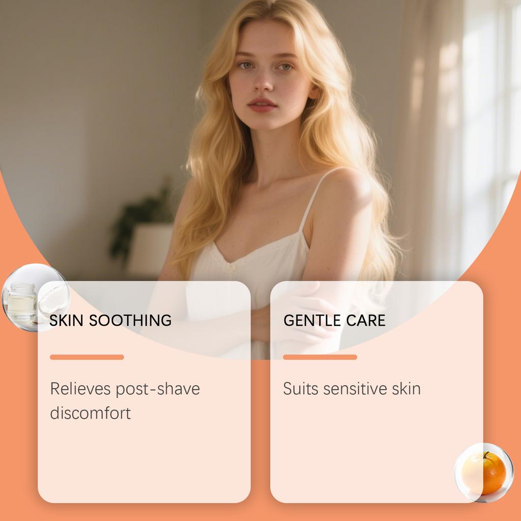 Hair Removal Soothing Oil Natural Body Oil Reduces Irritation And Soothes Redness, Moisturizing Oil, 60ml