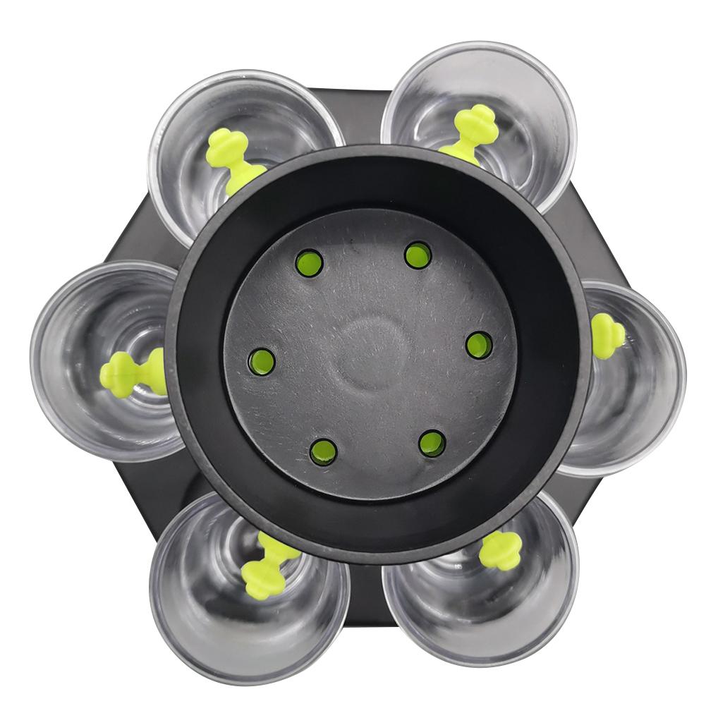 6 Shot Wine Drink Pourer Wine Dispenser Automatic Glass Beer Water Dispenser Beer Water Container for Festival Party Celebration