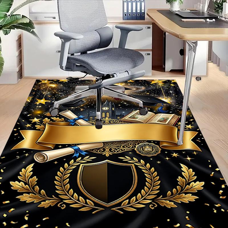 1PC Graduation Extra Large Non-Slip Floor carpet, Office, family, bedroom, Studio - Large Area Rug,Longlasting Material-K0421