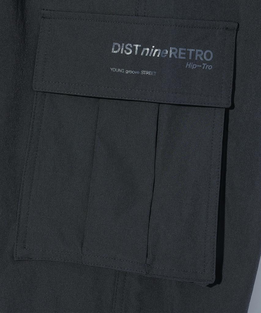 DISTN9NE Wide Cargo Pants Charcoal (Lo1Pu121-075)