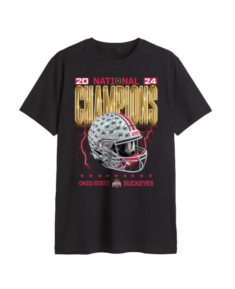 2026 OSU College Football Playoff National Champs T-Shirt Gift Fans Size S-4XL XL