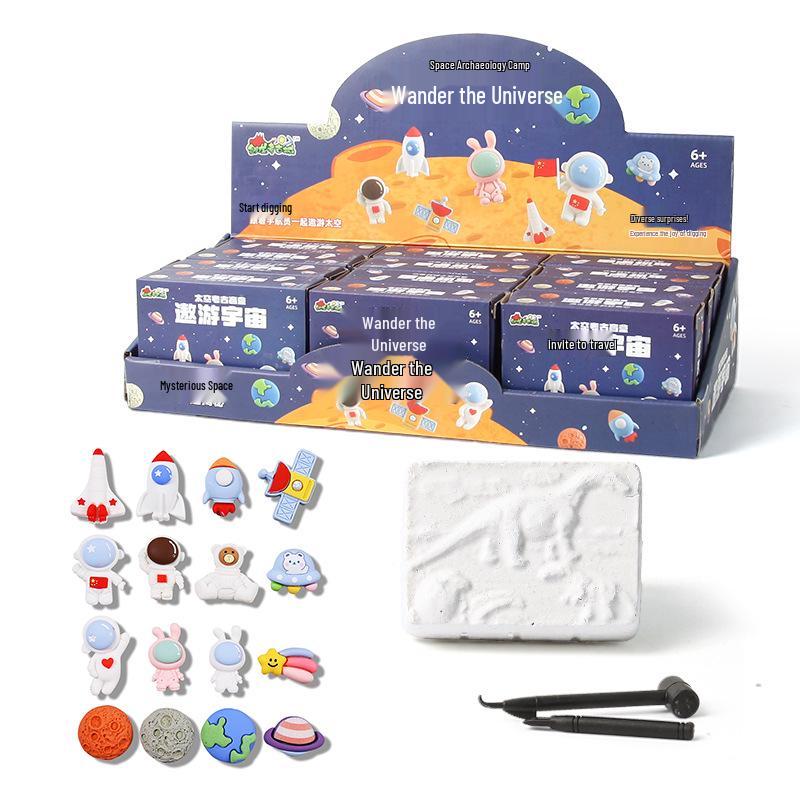 Archaeological Cold Weapon Excavation Toy: DIY Educational Kit for Kids and Parents
