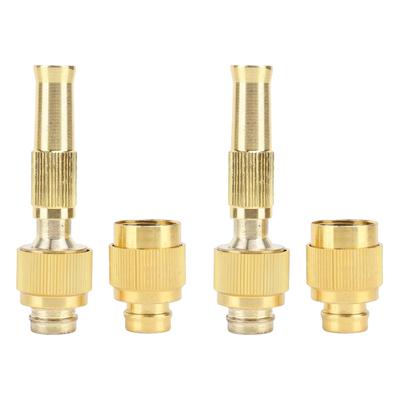 2 Set Tuinslangspuitmond 7 GPM 80 PSI G1/2 Draad Inlaatconnector Heavy Duty voor Auto