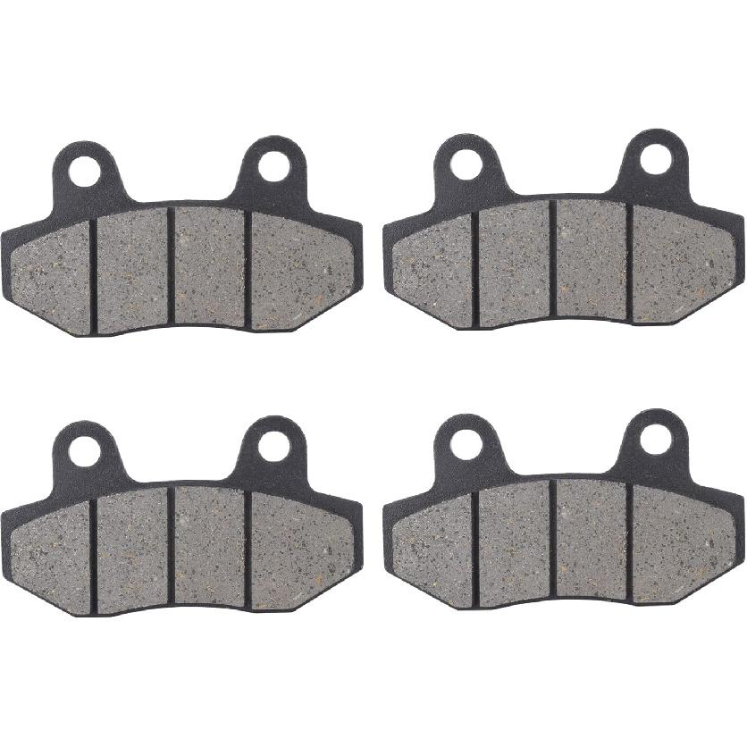 Disc Brake Pads Sets 2 Pairs For Go Kart Gy6 49Cc 50Cc 125Cc 150Cc 200Cc 250Cc ATV Yerf-Dog Spiderbox 150Cc GX150 TaoTao Dirt Bike Roketa Pit Bike