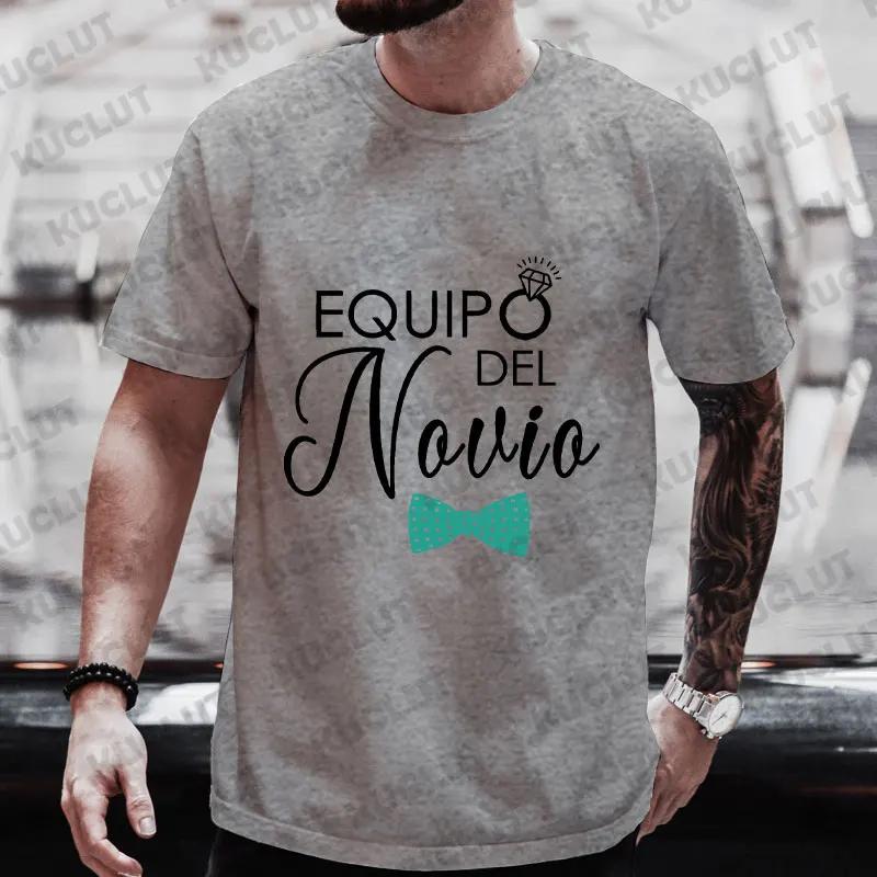Spanish Bachelor Stag Party T Shirt Boyfriend Single Farewell Tees Best Man Groomsman Tops Team Groom Wedding Evg T-shirts