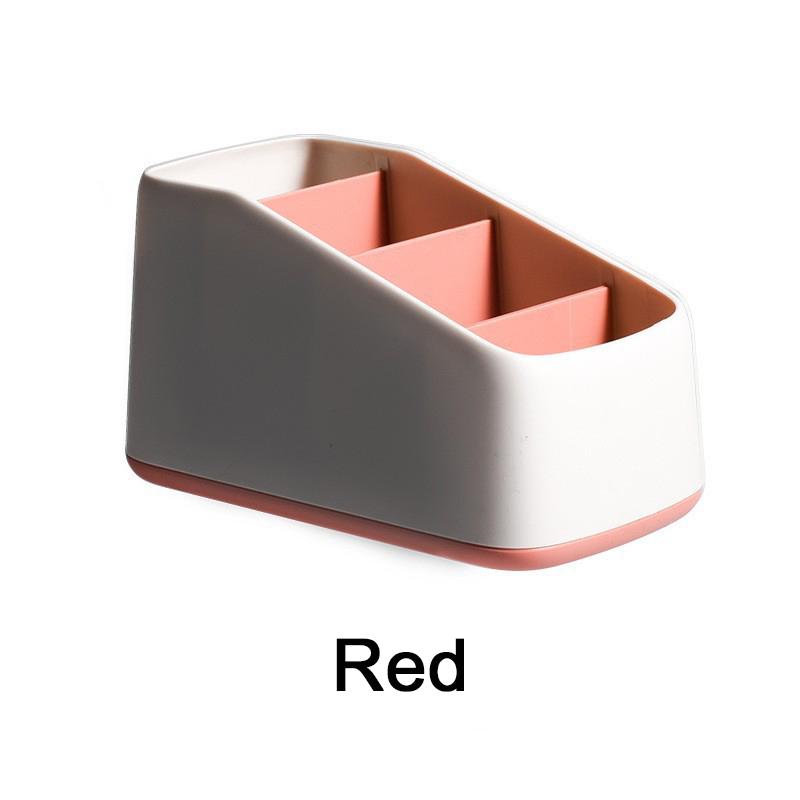 

Держатель пульта дистанционного управления, ящик для хранения, пульт дистанционного управления телевизором, телефон, трапециевидный ящик для хранения, органайзер для канцелярских принадлежностей, принадлежности для хранения в гостинице красный