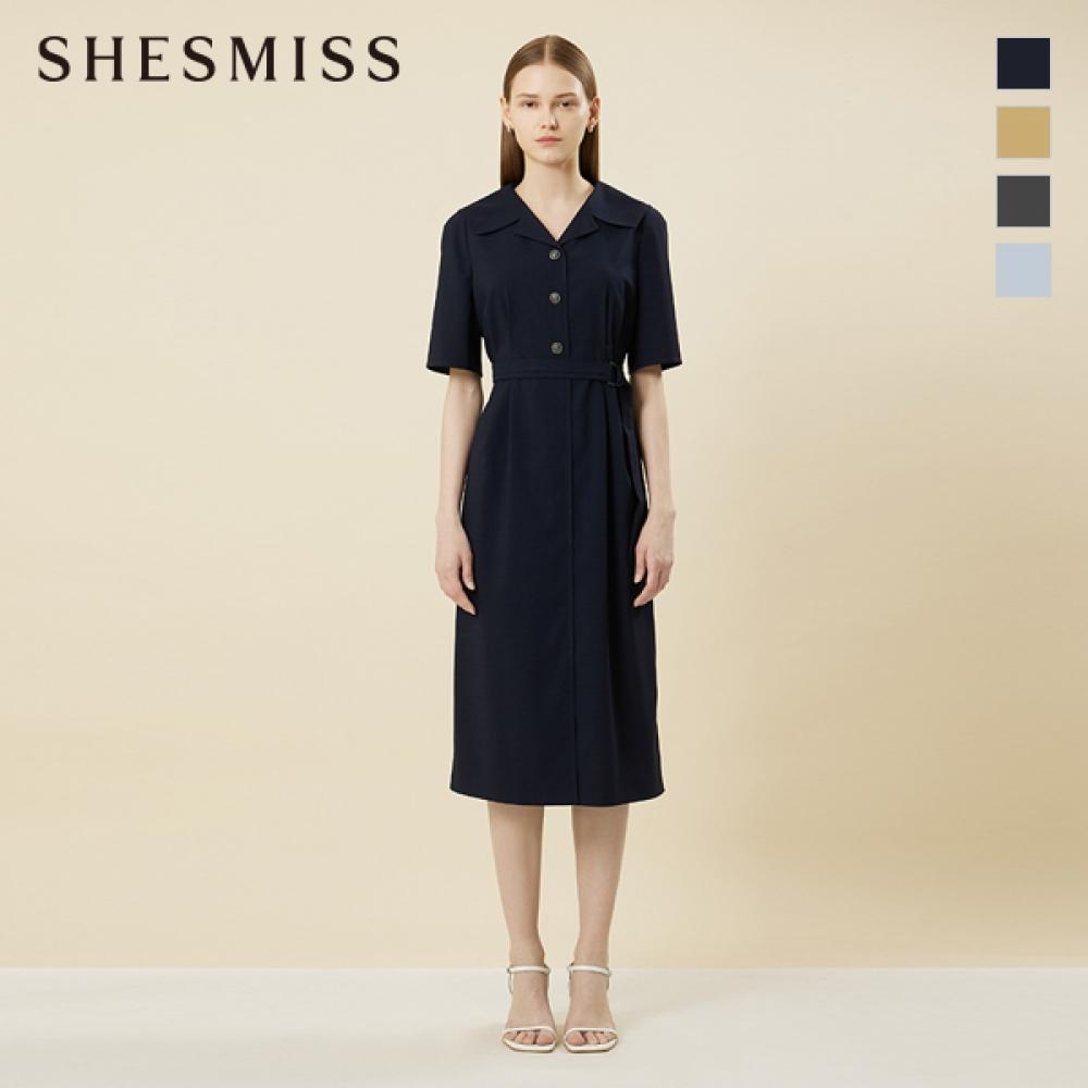 

She S miSS Belted Collar dreSS Swwopn21020 light blue/55