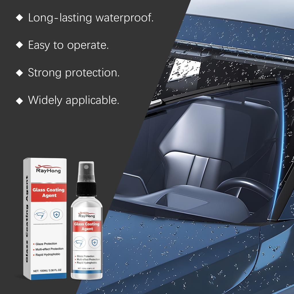 RAYHONG Auto Glass Coating Spray Cleaning Windows Windshield Rainproof Car Coating Spray