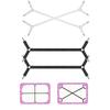 2/4PC Adjustable Elastic Bed Sheet Clips|Prevents Sliding and Movement|Ideal for Beds,Sofas,and Tablecloths, Bedding Accessories