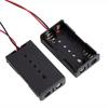 1Pcs Battery Holder Aa Battery Storage Case Battery Box With Leads For 1 2 3 4 Slots Aa Battery Box Diy Accessories