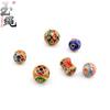 Ancient Gold Enamel Hollow Beads for DIY Bracelets & Necklaces