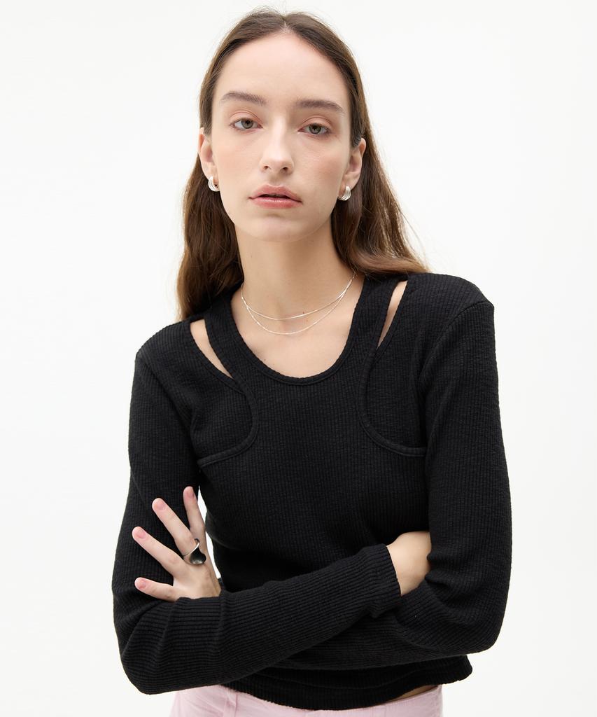 Latizen Lk Double Round T-Shirt(Black)
