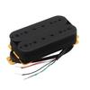 FLEOR Pickup Set Double Coil Humbucker Pickups for Electric Guitar Pickup Neck+Bridge Replacement-Black