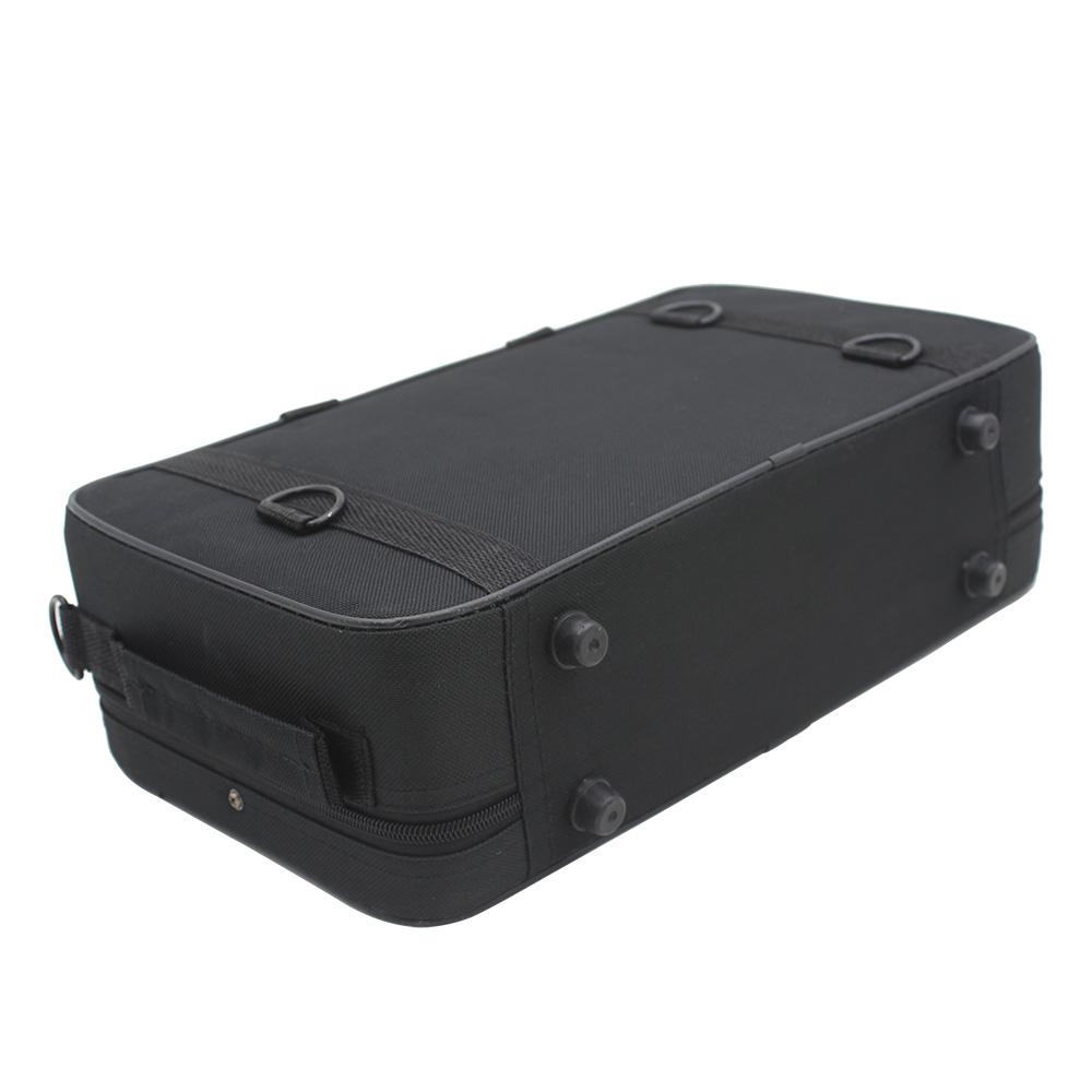 Water-resistant Oxford Cloth Gig Bag Box for Clarinet with Adjustable Single Shoulder Strap Pocket Foam Cotton Padded