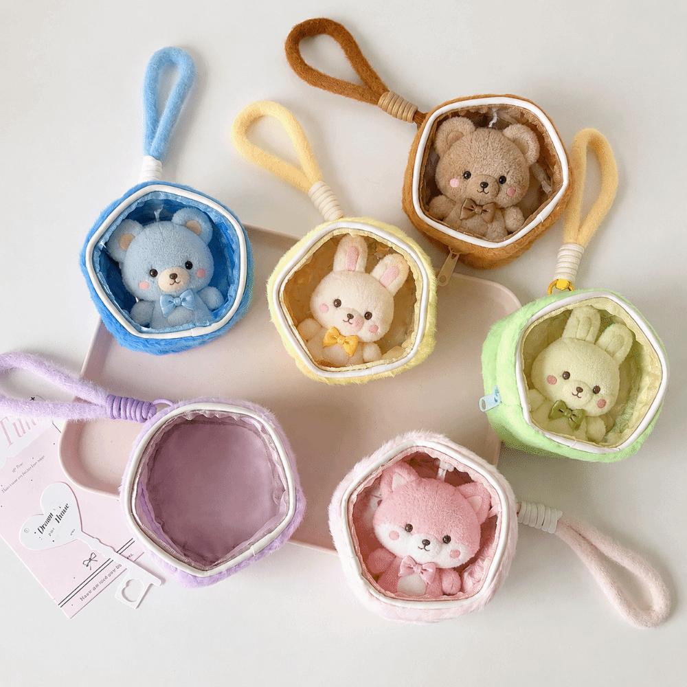 Plush Doll Display Ita Bag Waterproof Plush Doll Carrying Bag Toy Display Bag Blind Box Figures