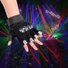 Laser Dance Gloves Red Green Beam Stage Props LED Palm Light Nightclub Performance Cool Lighting Accessory