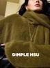 Autumn/Winter 2026 Slimming Faux Fur Cashmere Wool Mulberry Silk Pullover Sweater