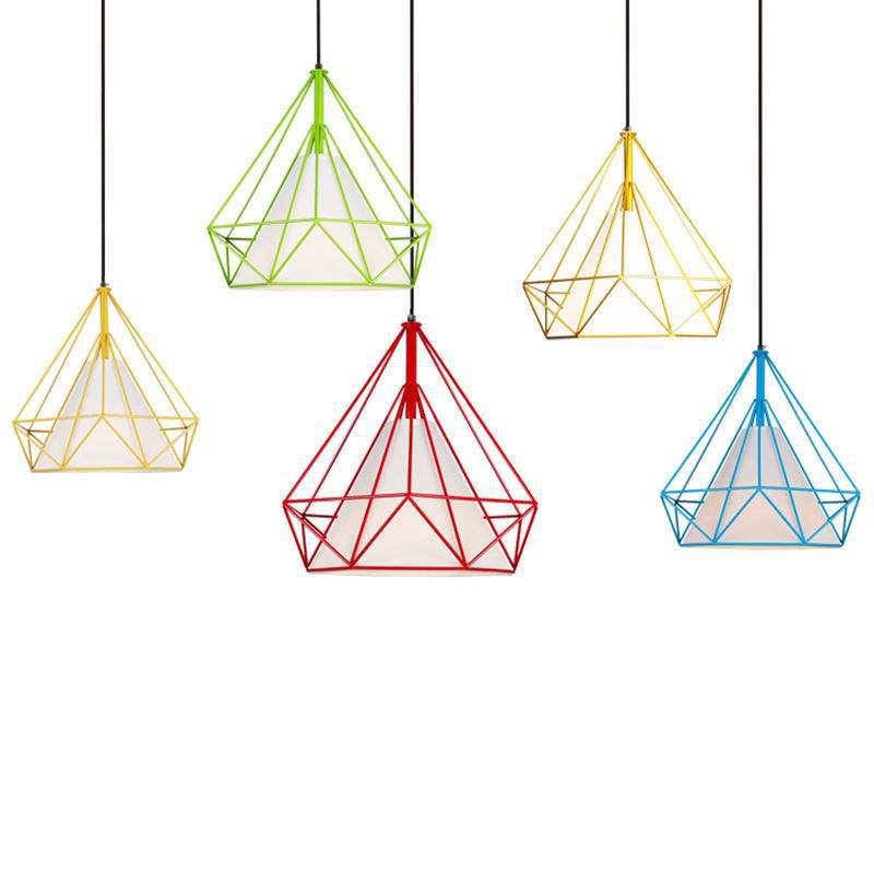 Influencer Friseursalon Retro-Kronleuchter mit Diamant-Dekoration für Friseursalon oder Milchteeladen