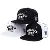 Brooklyn 1947 Embroidery Snapback Hat High Quality Baseball Cap Men's Versatile Pattern Casual Adjustable Hip Hop Sports Hat