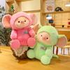 Dressed Pig Animal Stuffed Plush Big Ears Doll Cartoon Toys Gifts Children