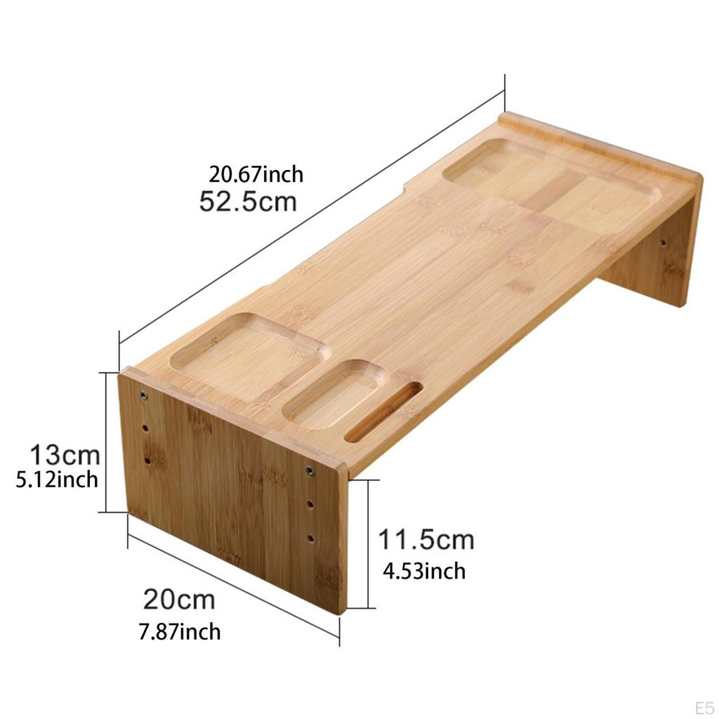 Supporto Rialzo per Monitor del Computer, Supporto Ergonomico Regolabile in Altezza per Laptop, Schermo
