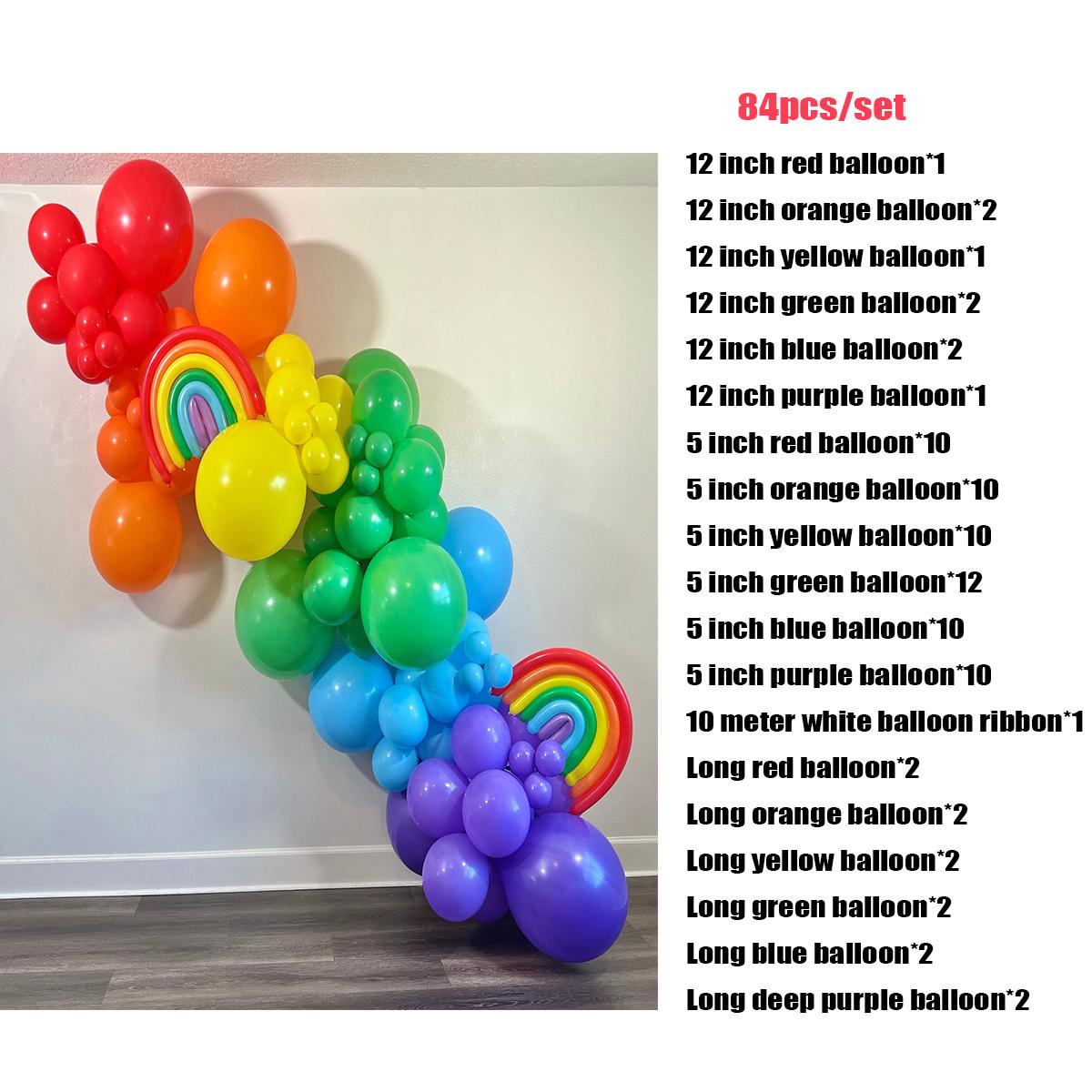 

Многоцветный Радужный воздушный шар, гирлянда, арочный комплект, свадебный декор, воздушные шары для дня рождения, крещения, единорога для девочек, детский душ, шар Globos