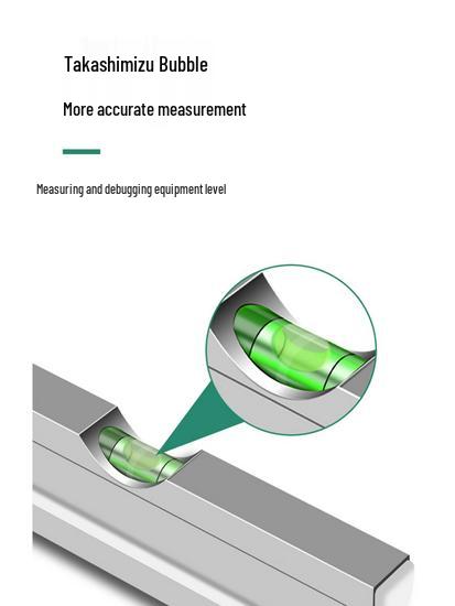 90° Aluminum Corner Woodworking Level & Triangle Steel Ruler