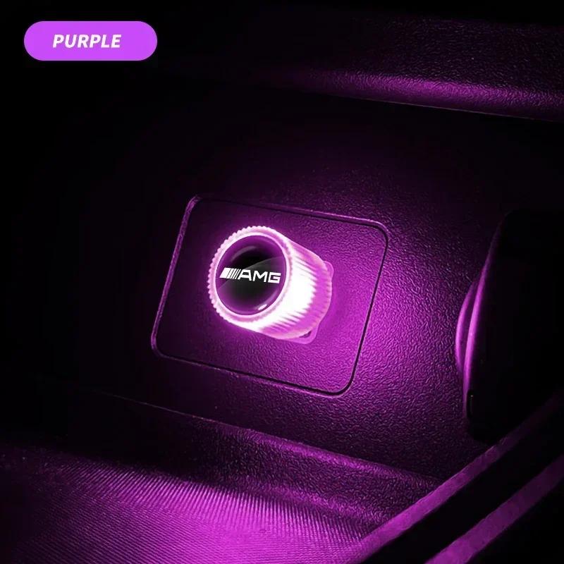 

GLC GLB Mini USB LED Car Light Auto Interior Atmosphere Light For Mercedes Benz AMG W204 W205 W203 W211 W212 W213 W201 W210 W12