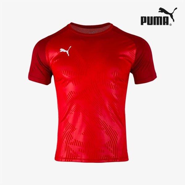 Puma Galleria Puma Cup Tricou de Antrenament Core cu Mânecă Scurtă Jersey pentru Workout