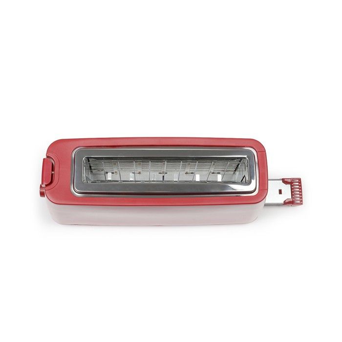 Grille-pain Fente Longue - Livoo - DOD168RC - Rouge Chili