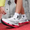 Red Rabbit Carbon Board Running Shoes Men's Popcorn Shock Absorbing Breathable Mesh High School Entrance Examination Racing Body Examination Shoes