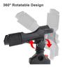 Fishing Rod Bracket 360 Degrees  Rotatable Angle Adjustable Fishing Rod Holder for Kayaks Canoes