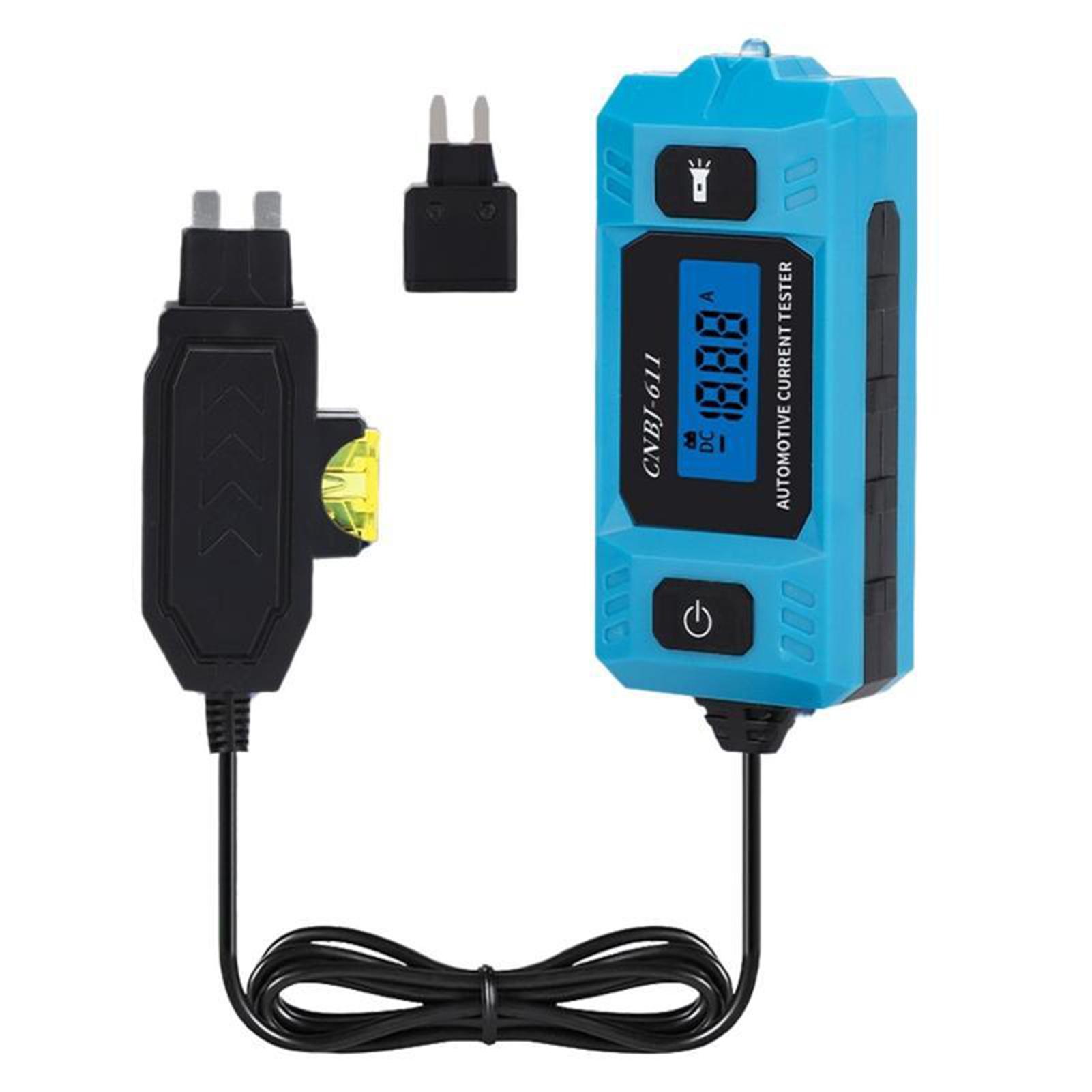 Car Circuit Probe Tester,Automobile Current Tester Fuse Tester Max-48V,Current Test Fuse Diagnostic Tool,For Car Repair Tool