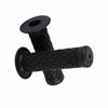 22mm 7 8  Universal Vintage Soft Rubber Handle Bar Hand Grips For Motorcycle Dirt Bike Black