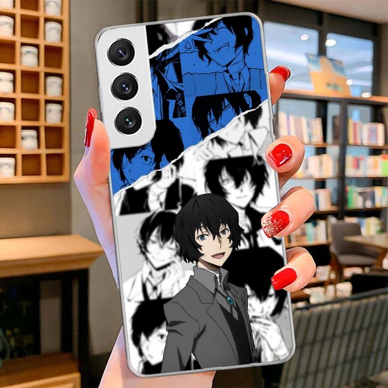 Bungo Stray Dogs Dazai Cover Phone Case For Samsung Galaxy S26 S25 Edge S24 Ultra S23 S22 Plus S21 S20 FE Soft Fundas Shell Gala