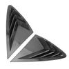 2Pcs Rear Side Window Louver Cover Left Right Rear Window   Vent Scoop Shutter Cover Blind Replacement for GLC   C253 2016-2022