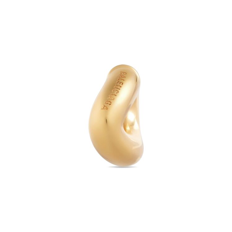 Balenciaga Circular Letter Logo Decorated Ear Clips Women accessories Gold 765716TZ99G0027 F,Gold