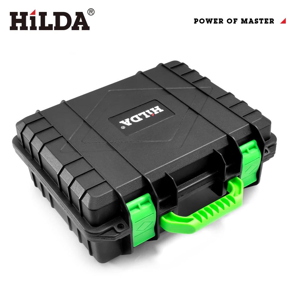 Portable 16-Line Green Laser Level with Tripod and Floor Stickers
