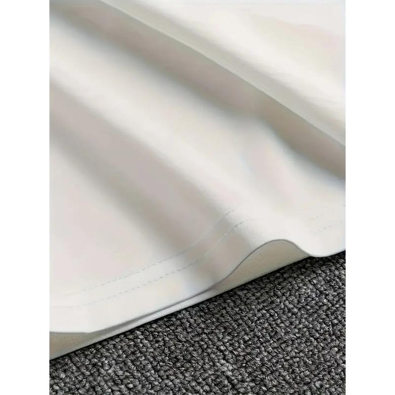 European Sizes  Plus Size Men's Papa Graphic Print T-shirt, Casual Comfy Crew Neck Short Sleeve Tee For Summer Outdoor, Men's Clothing