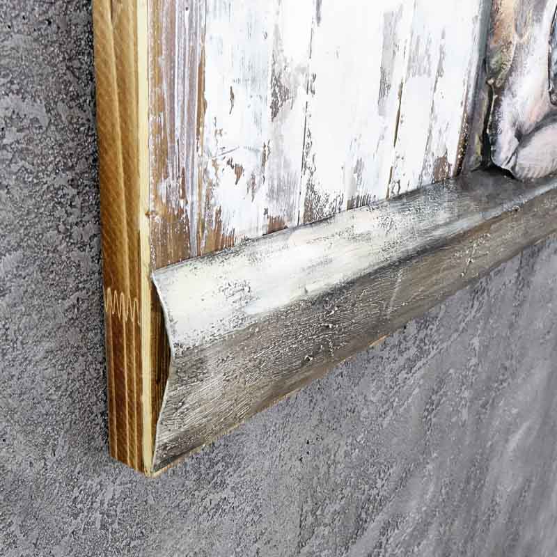 3D metal picture LOFT NATURE CALF 90x60