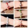 Chinese Style Cute Charm Sweet Cartoon Design Sense Ceramic Fortune Cat Fu Bracelet Originality Wish Men Women Trend String