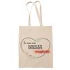 Tote Bag - PLANETEE - Irreplaceable Female Biologist - Cotton - Printed In France - Large Capacity