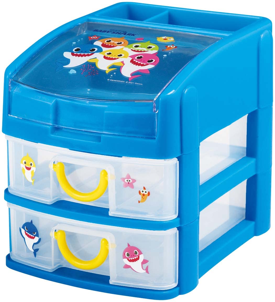 

Skater Мини Хранение Мелких Предметов Baby Shark 15 x 19 x Грудь, Чехол, Дизайн, 16.5см (CHE3N-A)