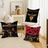 Hete Rockband B-Bon Jovies Kussenhoes Kussensloop Decor Kussensloop Bedrukte Kussensloop Voor Bank